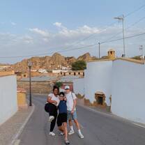 Me and my friends exploring the spanish cuevas.