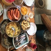 Image of a traditional meal from the mountain regions of Ecuador