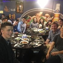 Eating Dinner