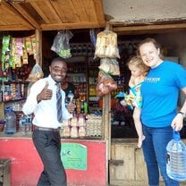in the market