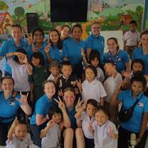 Temple school in Singburi