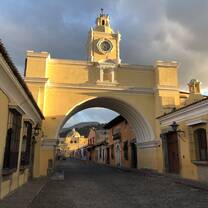Antigua colonial arch