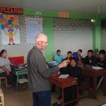 Teaching conversational English in Peru