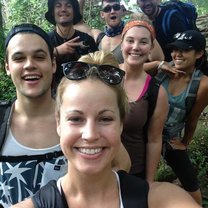 Hiking with new friends and fellow teachers!