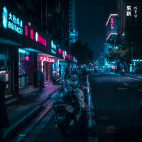 Neon street