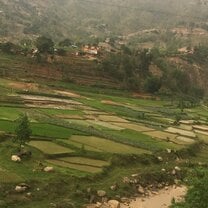 The view on the way to river rafting! 