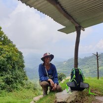 Picture took on my way to Australian Base Camp on the weekend