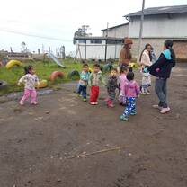 Kids at the school