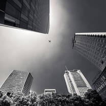 Ultra wide angle sky shot