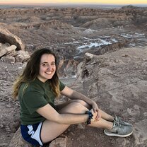 This is a photo of me in the Valle de Marte in the Atacama Desert. This is where they tested the Mars Rovers before sending them to Mars.
