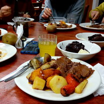 Dinner at Helen Lowry Dinner at Helen Lowry