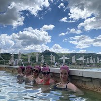 Hot springs along the Via Francigena.