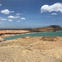 Where the desert meets the sand