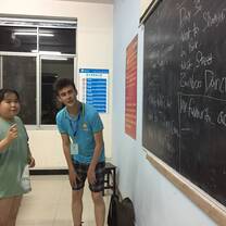 Teaching a girl