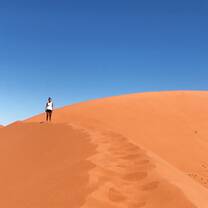 Spring break in Namibia. 