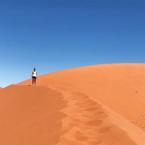 Spring break in Namibia. 