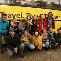 Our team before study travel to Africa