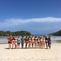 Fun on the beach on our last day there!