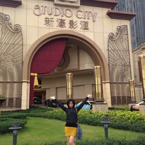 Taken in Macau, in front of Studio City.