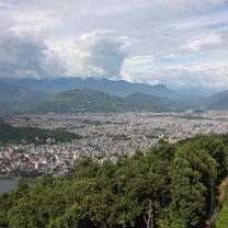 View of Pokhara 