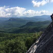 Rock Climbing in the Blue Ridge Mountains