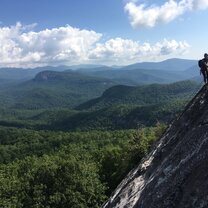 Rock Climbing in the Blue Ridge Mountains