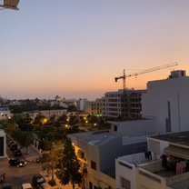 Sunset in Asilah one of the many cities we visited throughout the trip.