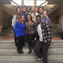 Last Day In Ecuador with my classmates and professor and Patty Del Corral Academia Director