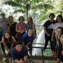 This was a picture from the last hike we took in the cloud forest of the Poco Sol Biological Station. We hiked up to this gorgeous waterfall where we relaxed and enjoyed the beauty of the cloud forest.