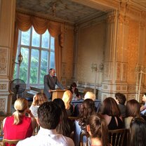 Dean Baldwin in the Regency Room