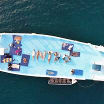 Drone shot from the epic boat trip
