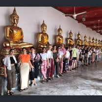 Temple tour day in Bangkok