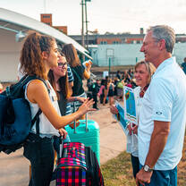 Meet new communities and stay with host families