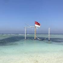 Sunset swing on Gili T!