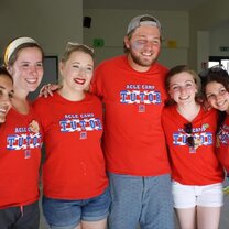 CAMP TUTORS  In a camp south of Rome, Fondi, these we're my coworkers! This was probably the best camp ever! The people I worked with we're amazing and I was so happy to have had such an amazing staff.