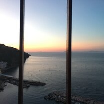 sorrento view at sunset