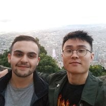 Con mi amigo Felipe