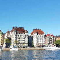 Stockholm during business negotiations