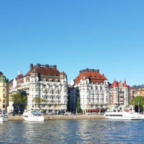 Stockholm during business negotiations