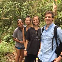 Group photo hiking