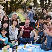 Hanami in Fukuoka
