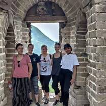 Social- camped on The Great Wall