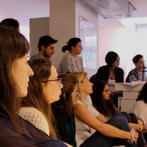 Proa meetings in the hall. We share all relevant information here
