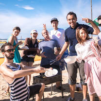 BBQ on the beach