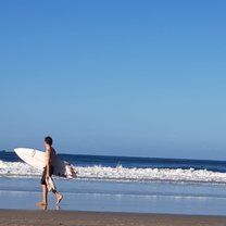 Surfer, Monday morning