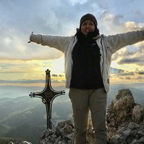 Surviving the hike and reaching the top of Little Rock