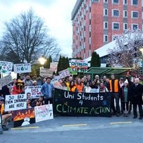 Lincoln Uni Students demand urgent climate action