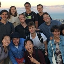 Fellows on excursion in Barcelona - July 2019.