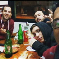 In San Telmo's Pub  with my friends of Road2Argentina , Buenos Aires City