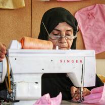 Sewing in our empowerment programme